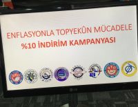 ENFLASYONDA %10 İNDİRİMİ
