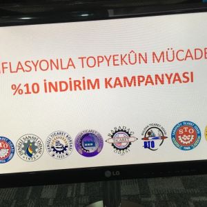 ENFLASYONDA %10 İNDİRİMİ