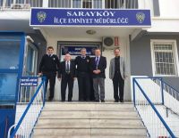 SARAYKÖY İLÇE EMNİYET MÜDÜRLÜĞÜNE ZİYARET