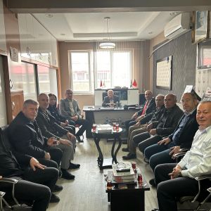 SARAYKÖY BELEDİYE BAŞKANI VE MECLİS ÜYELERİNİN ODAMIZA ZİYARETİ