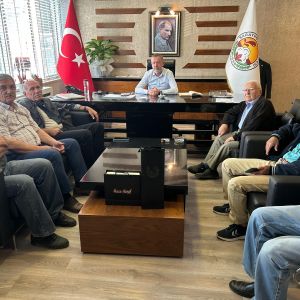 BELEDİYE BAŞKANINA ZİYARET