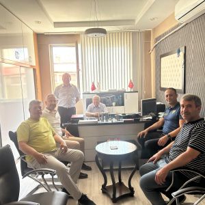 İLÇE EMNİYET MÜDÜRÜMÜZLE TOPLANTI