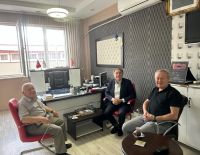 OKTAY MERSİN'DEN ODAMIZA ZİYARET