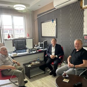 OKTAY MERSİN'DEN ODAMIZA ZİYARET