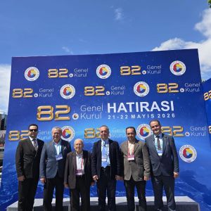 TOBB 82. GENEL KURULUNA KATILIM SAĞLADIK